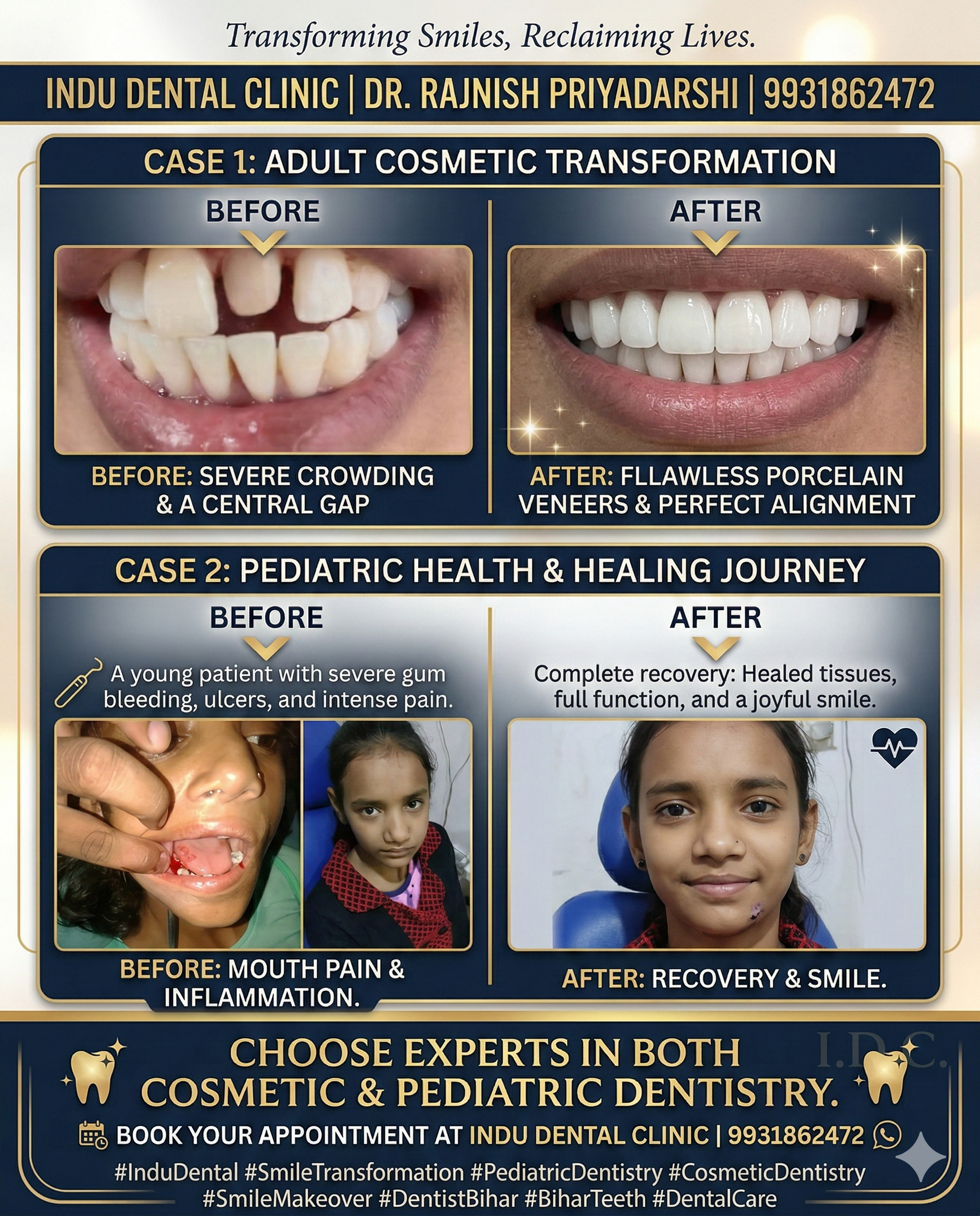 Transforming Smiles, Reclaiming Lives: Pediatric Health Journey